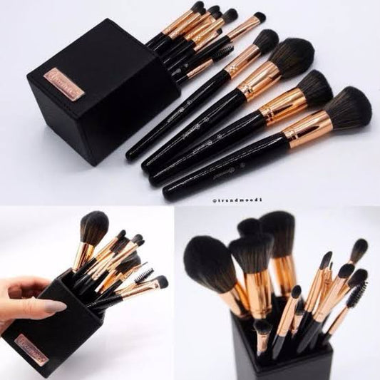 BH COSMETICS Rose gold brush set
