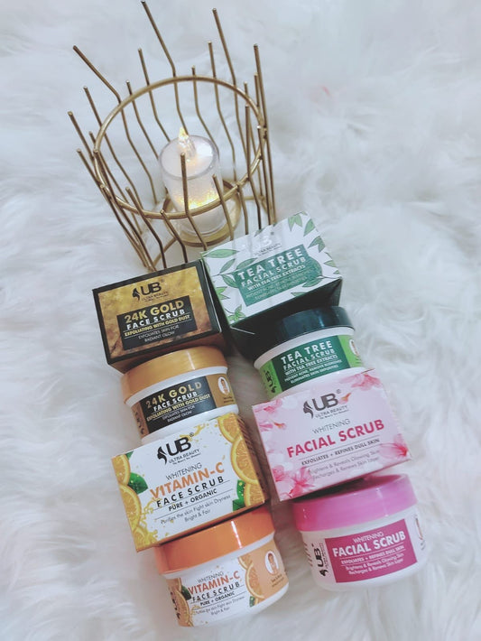 ULTRA BEAUTY WHITENING FACE SCRUB (piece of 4)