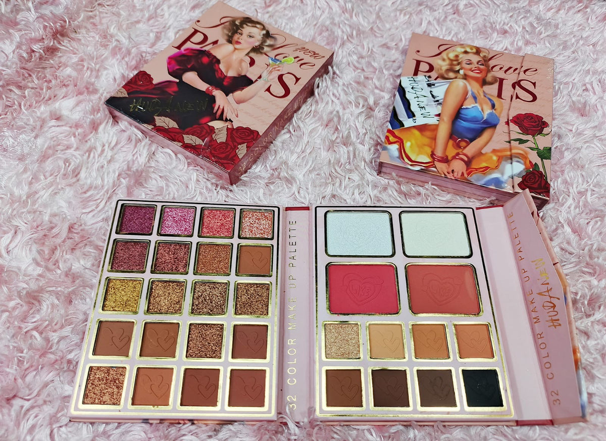 HUDA EYE & FACE 28+4,6 COLOURS BABY CUTE PALETTE.