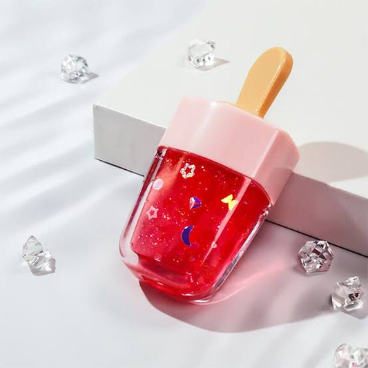 ice cream shape Lip Gloss Liquid Lipstick Moisturizer Lips for girl pack of 6 (3.5ml)