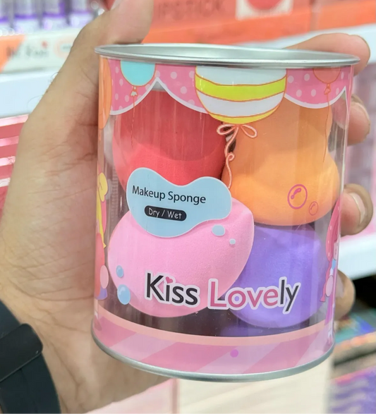 Makeup puffs- kiss lovely blunder box