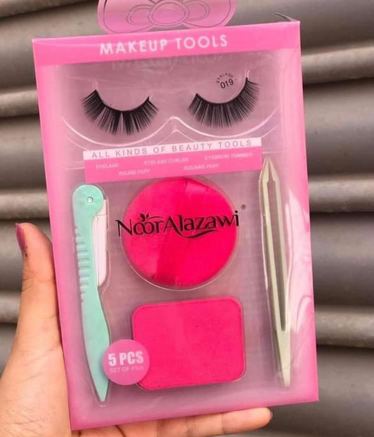 Noor Alazawi Beauty Tools Set (Pack of 5)